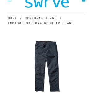 Swrve indigo CORDURA regular jeans